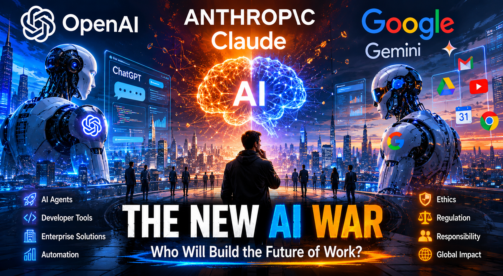 The New AI War: Who Will Build the Future of Work?