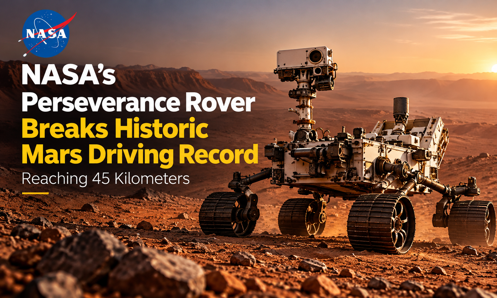 NASA Perseverance Shatters Historic Mars Record After 5 Years